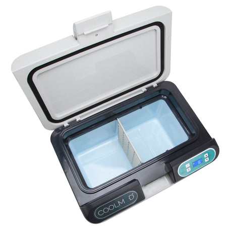 Coolmed Portable Powered Vaccine Carrier Medical Cool Box - 12L - internal view