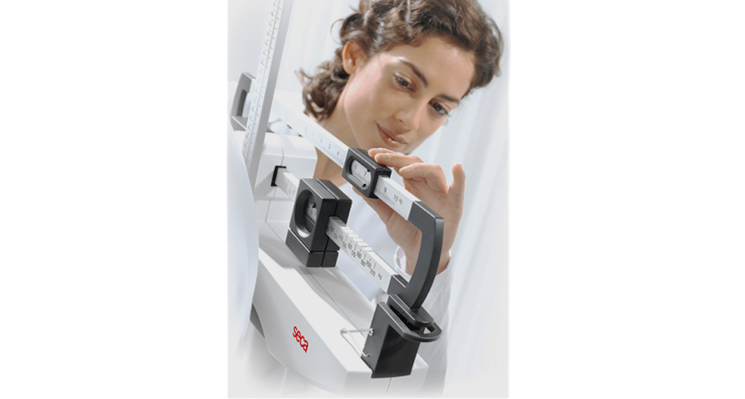 seca 711 - Class III mechanical sliding beam column scale