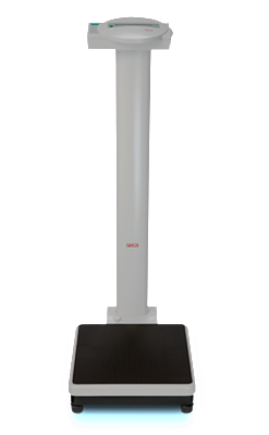 seca 799 - Class III digital column scale with BMI function & robust platform