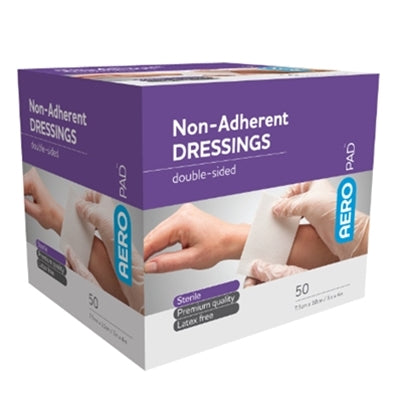 Aero Healthcare - AEROPAD LOW ADHERENT PAD 10X7.5CM - BOX 50