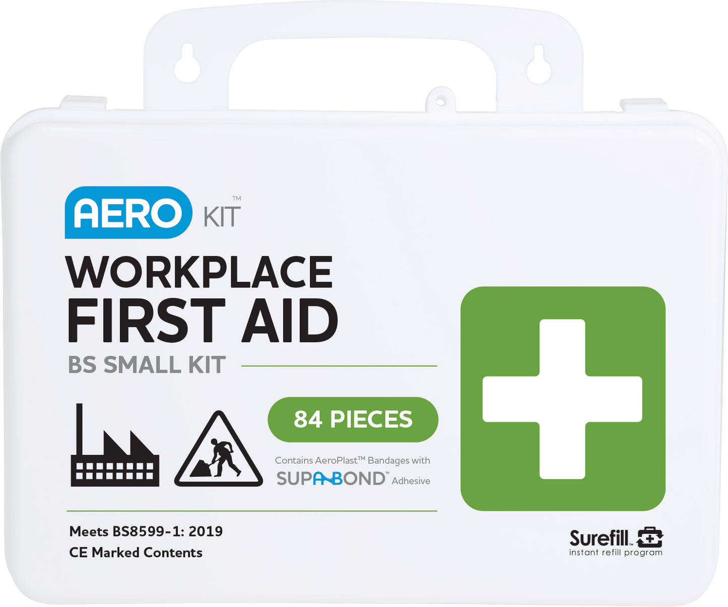 Aero Healthcare - SUREFILL BRITISH STANDARD SMALL KIT IN WEATHER PROOF CASE - EACH