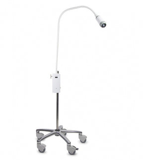 AW Opticlar-10WLEDExaminationLight-Mainspowered Rechargeable FlexibleArm Universaltrolley