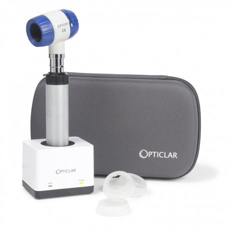 AW Opticlar-D-Scope8DSDermatoscopeSet-ADAPTLithiumRechargeableHandle SinglePortCharger 1