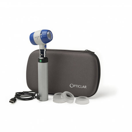AW Opticlar-D-Scope8DSDermatoscopeSet-ADAPTLithiumUSBRechargeableHandle 1
