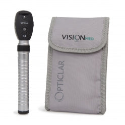 AW Opticlar-PocketOphthalmoscopeSet-AABatteryMetalHandle Pouch