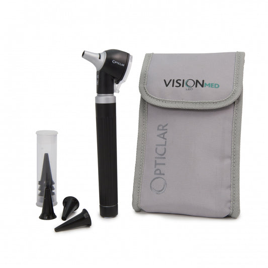 Opticlar - Pocket Otoscope Set - AA Battery, Pouch