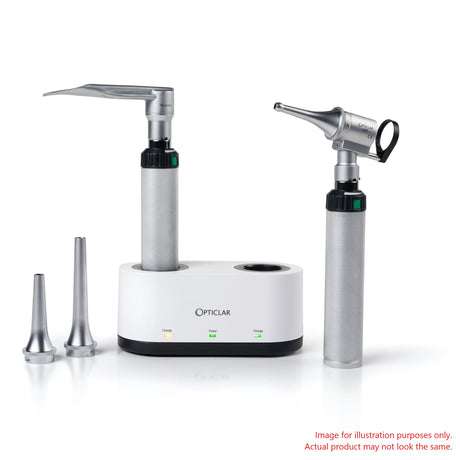 Opticlar - Prep Room Set 2 - with Vet Miller Straight Blade and LED Vet Slit Otoscope