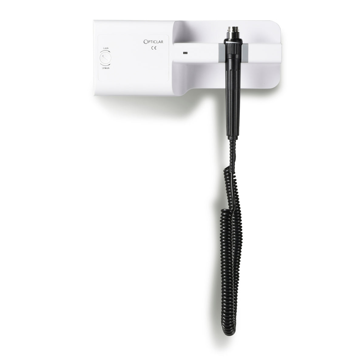 Opticlar - Single Handle Wall Unit for Twist Lock Heads - Mains Transformer and C Cell Power