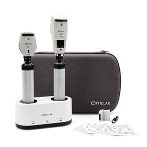 AW Opticlar-SpecialistOphthalmicSet-2ADAPTLithiumRechargeableHandles 1