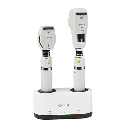 Opticlar - Specialist Ophthalmic Set - 2 E-Lithium Rechargeable Handles