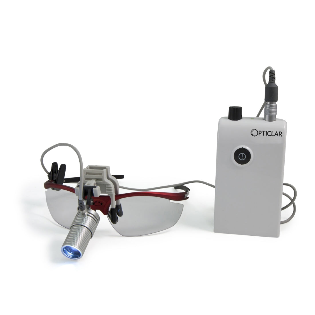 Opticlar - Spectacle Headlight
with Universal Spectacle Fitting
