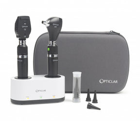 AW Opticlar-StandardDiagnosticSet-E-Lithium DeskRechargeable 2Handles 1
