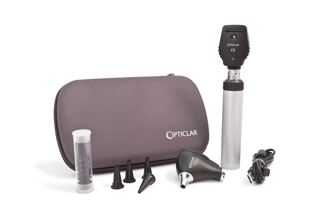 Opticlar - Standard Diagnostic Set - USB Lithium, 1 Handle