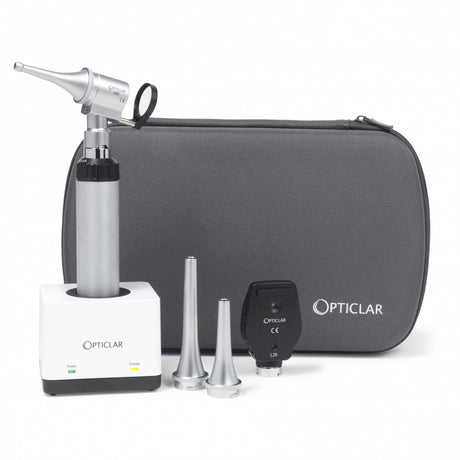 AW Opticlar-StandardVeterinaryDiagnosticSet-1ADAPTLithiumRechargeableHandle SinglePortCharger