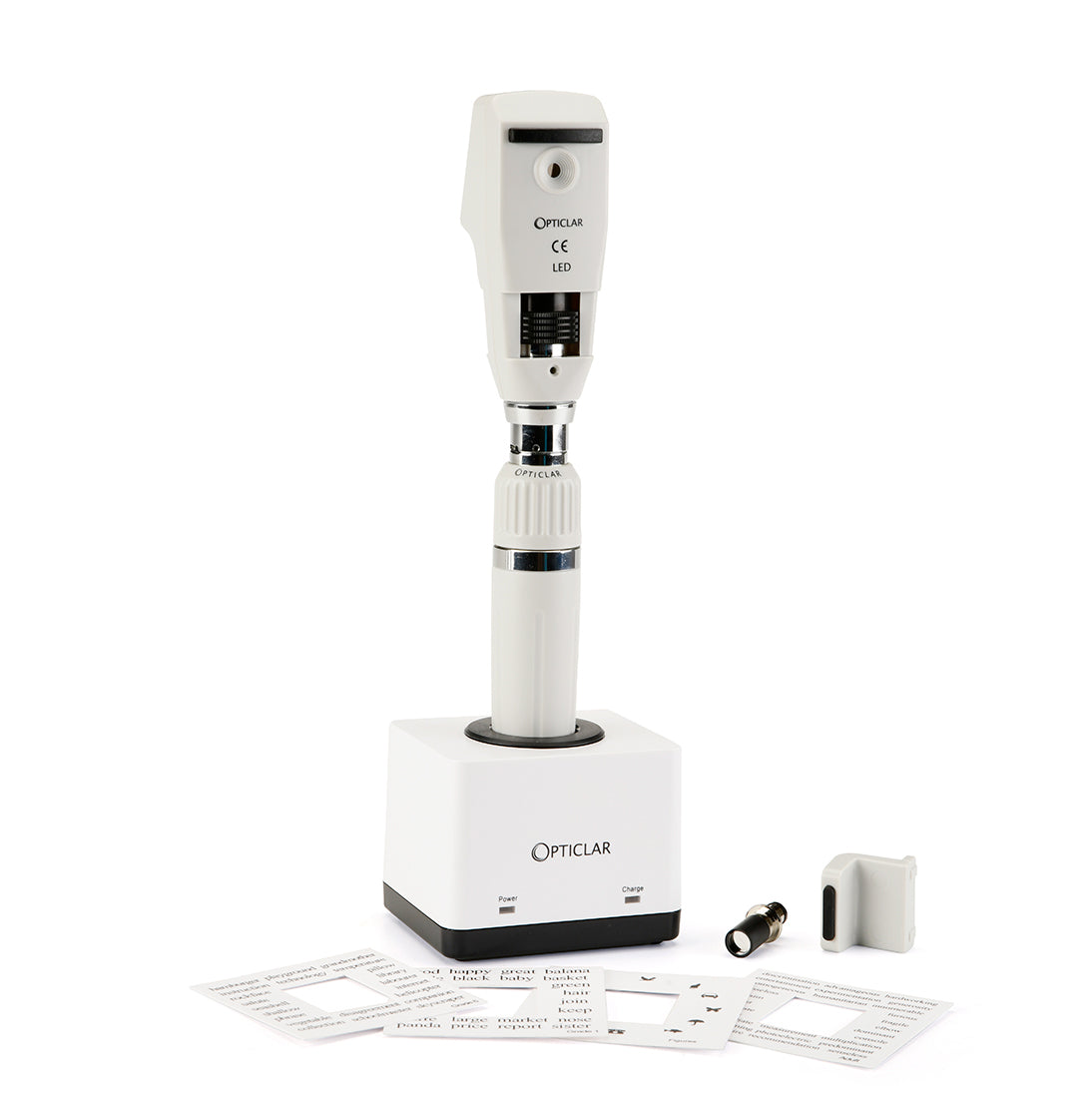 Opticlar - Streak Retinoscope Set - ADAPT Lithium Rechargeable Handle