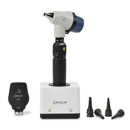 Opticlar - VScope 4.2x Diagnostic Set - E-Lithium Rechargeable, 1 Handle
