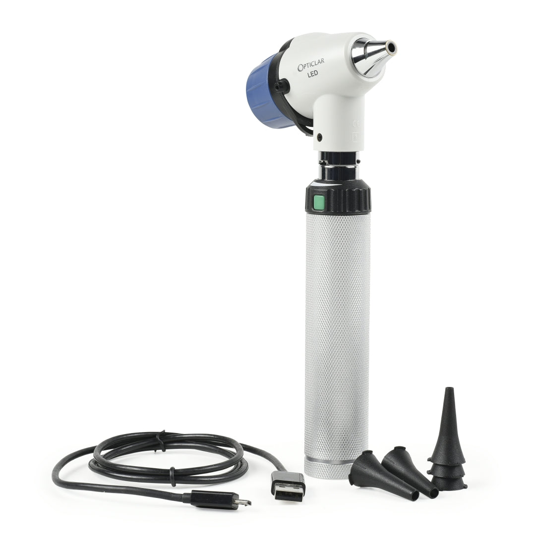 Opticlar - VarioScope Otoscope Set - ADAPT Lithium USB Rechargeable Handle