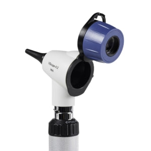 Opticlar - VarioScope Otoscope Set - C Cell Battery Handle - close up