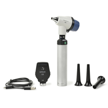 AW Opticlar-VarioScopeVeterinaryDiagnosticSet-1ADAPTLithiumUSBRechargeableHandle