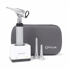AW Opticlar-VeterinarySlitOtoscopeSet-1ADAPTLithiumRechargeableHandle SinglePortCharger