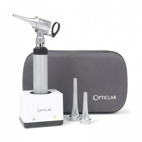 AW Opticlar-VeterinarySlitOtoscopeSet-1ADAPTLithiumRechargeableHandle SinglePortCharger