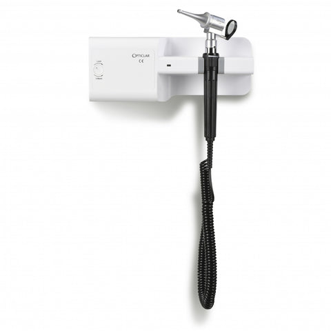 Opticlar - Veterinary Slit Otoscope Set - Wall Mounted, Mains/ C Cell