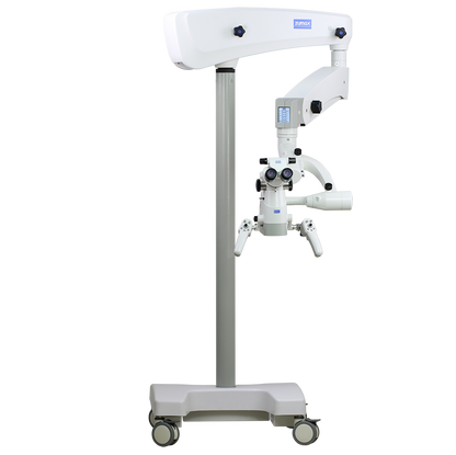 Opticlar - Zumax LED Dental Microscope - Continuous Magnification, Vario Dist Objective Lens, Electro Magnetic Movement