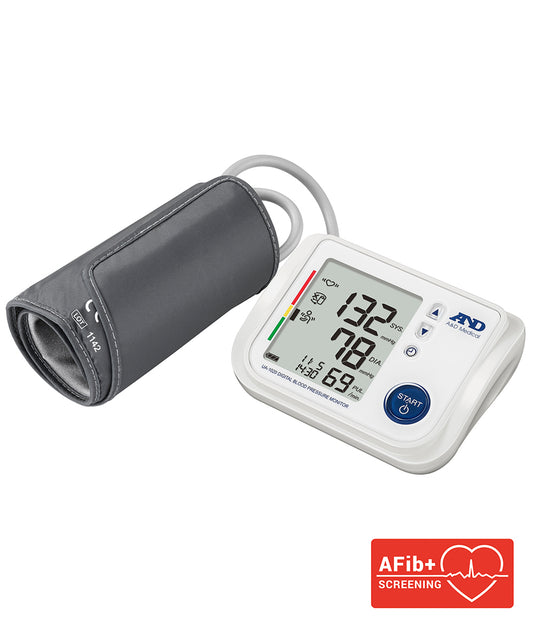 A&D - UA-1020 - Upper arm blood pressure monitor with AFib screening