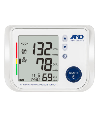 A&D - UA-1020 - Upper arm blood pressure monitor with AFib screening