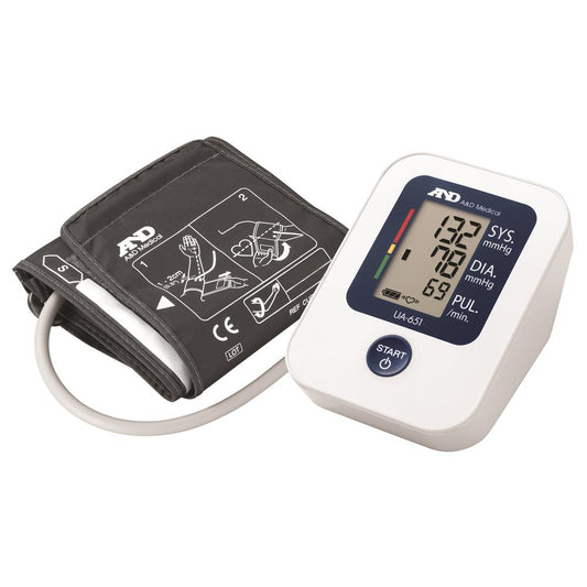 A&D - UA-651SL - Upper arm blood pressure monitor with Semi-Large cuff