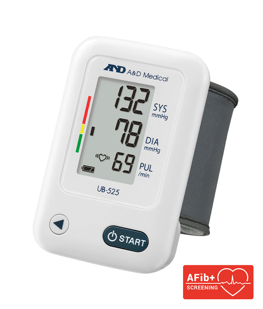 A&D - UB-525 - Wrist blood pressure monitor with AFib screening