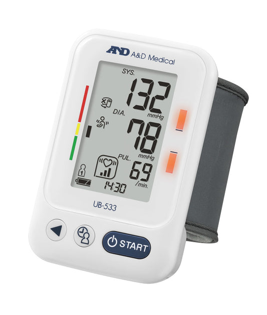A&D - UB-533 - Wrist blood pressure monitor with AFib screening