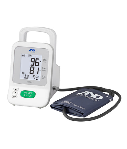 A&D - Professional upper arm blood pressure monitor - Dual mode of automatic or manual sphygmomanometer
