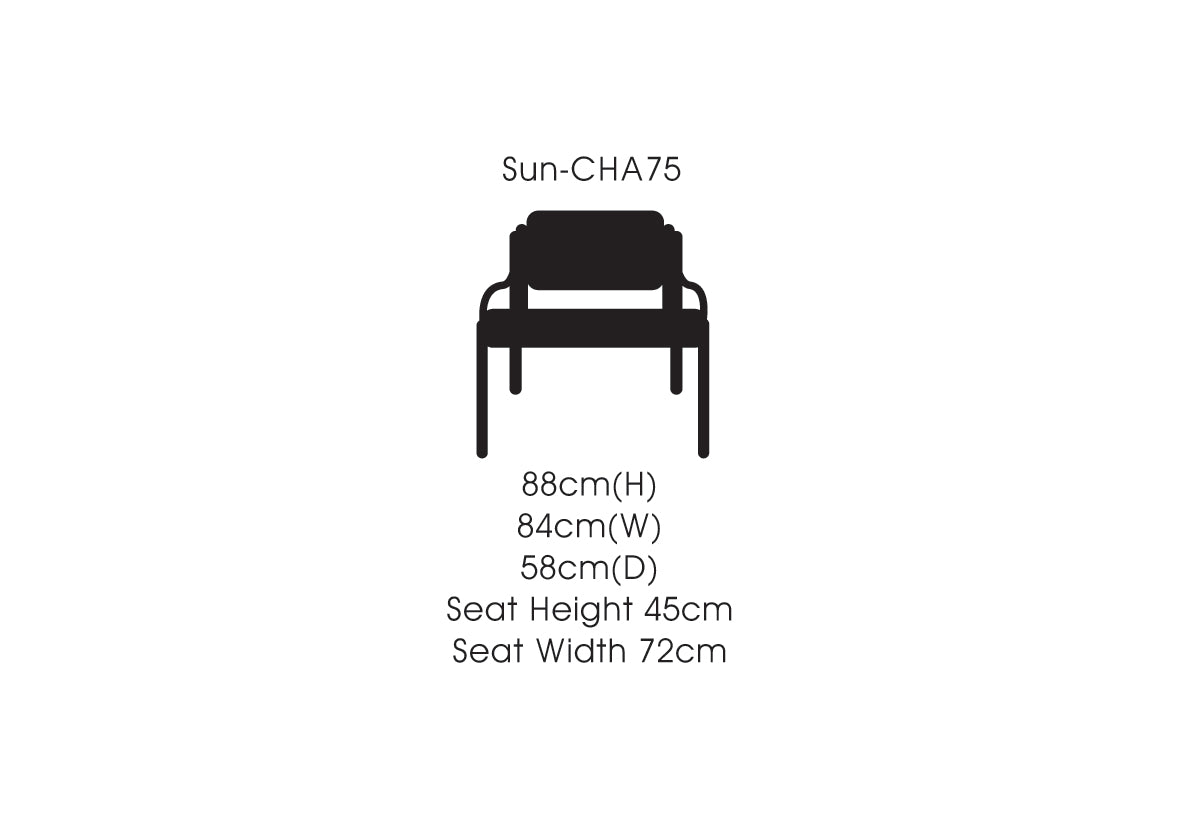 Sunflower - Aurora Bariatric 222kg (34st.) Arm Chair
