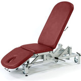 Seers - Therapy 3 Section Hydraulic Couch red - lowered 