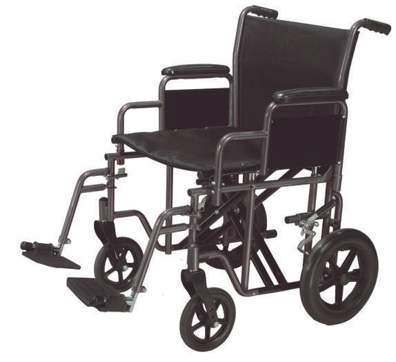 Bariatric Steel Transport Chair