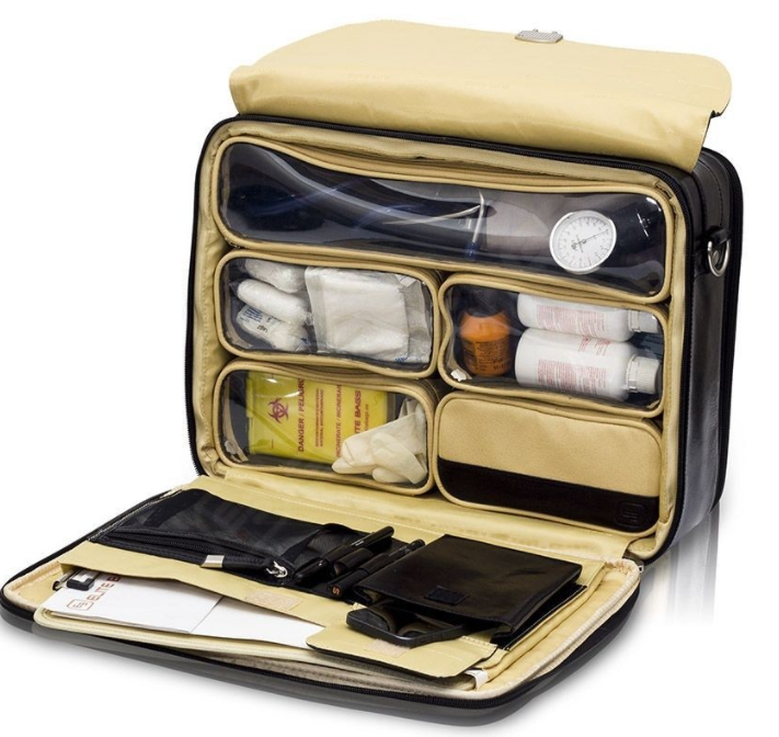 Elite Doctors Bag - Black - EB12.007