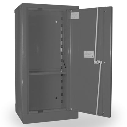 Pharmacy Medical - GENERAL CoSHH CABINET | SINGLE DOOR, ONE SHELF | S, M or L | GREY