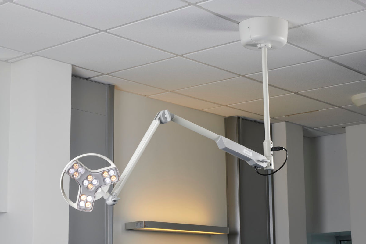 Brandon Medical - Coolview CLED23 LED Examination Light TX Arm with LED technology - ceiling mount 