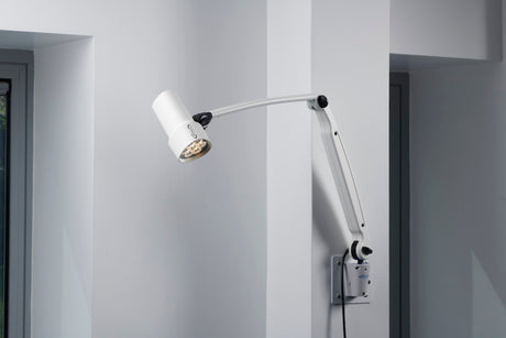 Brandon Medical - Coolview CLED53 LED Examination Light FX Arm with LED technology - wall mounted 