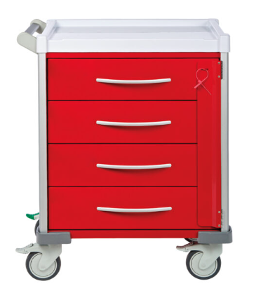 Resuscitation crash Trolley