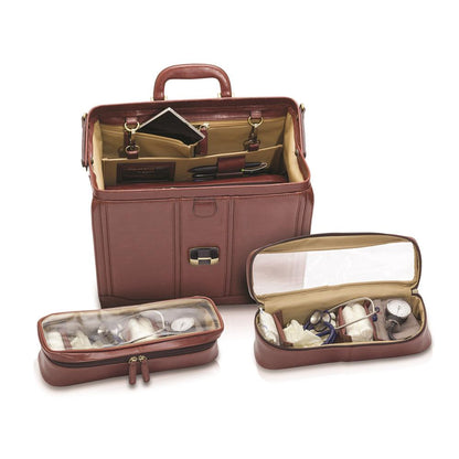 Elite Traditional Leather Doctor's Bag
