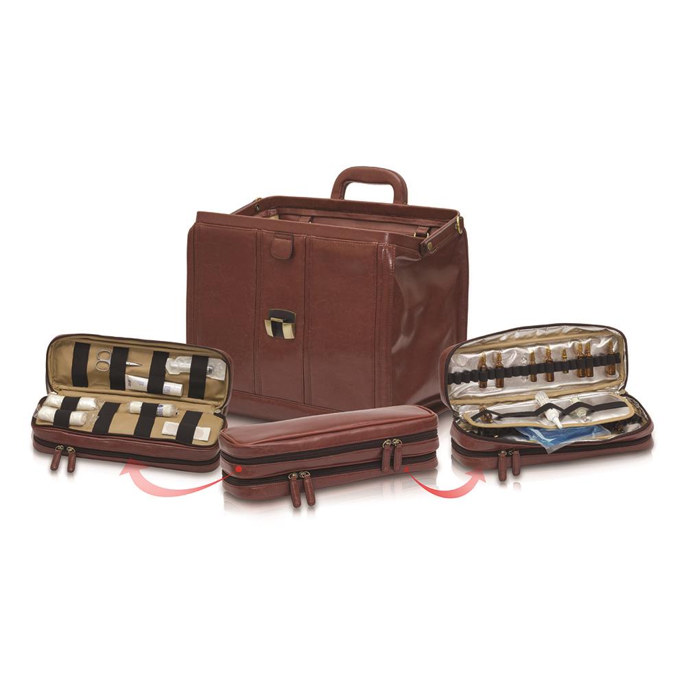Elite Traditional Leather Doctor's Bag