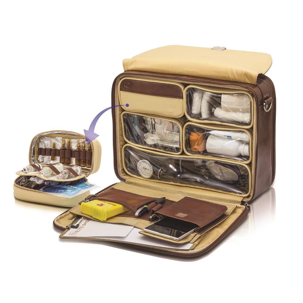 Elite Leather Doctor's Medical Bag