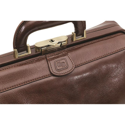 Elite Compact Leather Doctors Bag