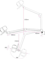 Daray - X240 Examination light - hardwired