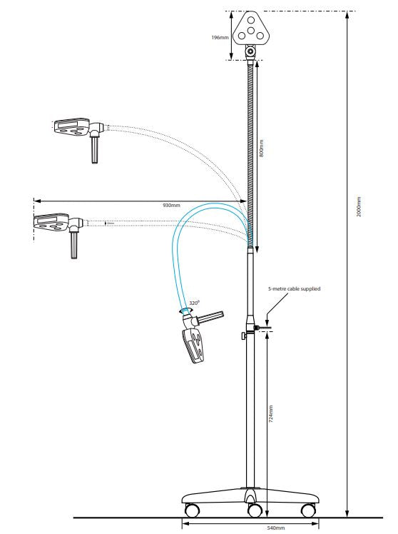 Daray - X700 Examination light