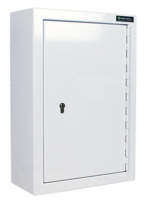 Pharmacy Medical - HECDC1012 CONTROLLED DRUGS CABINET | 2 SHELVES (Adjustable) |  R or L HINGE, optional warning light