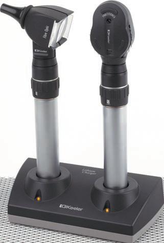Keeler Practitioner Ophthalmoscope and Fibre Optic Otoscope 240v Desk Set