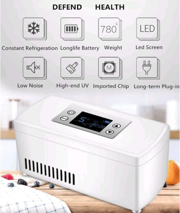 Small Refrigerator/ Cooling Case